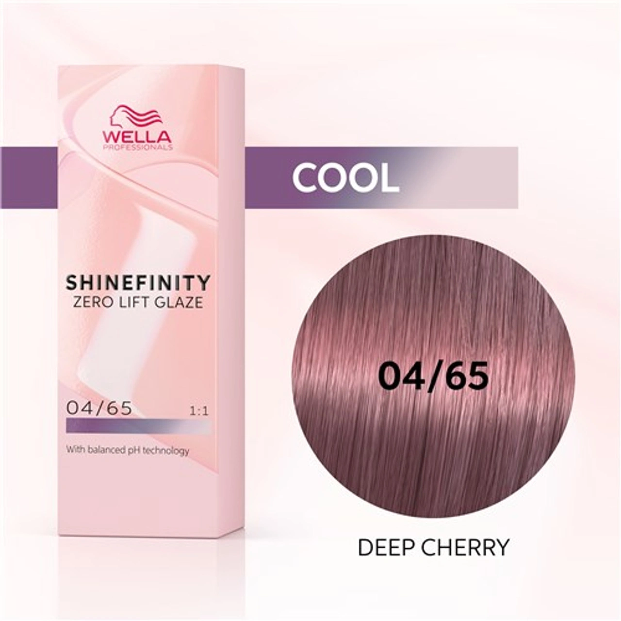 Wella Professional Shinefinity Zero Lift Glaze - 04/65 60ml - Medium Brown Violet Mahogany főképe